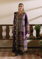 Shanaya By Mahnur Embroidered Lawn 3 Piece Unstitched Suit MN25SL D-MEHRUNISA
